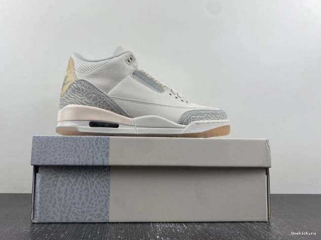 One Kick Jordan 3 Craft Air Ivory FJ9479-100 0803